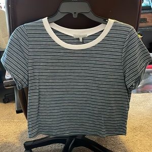 Striped 90’a vintage crop top